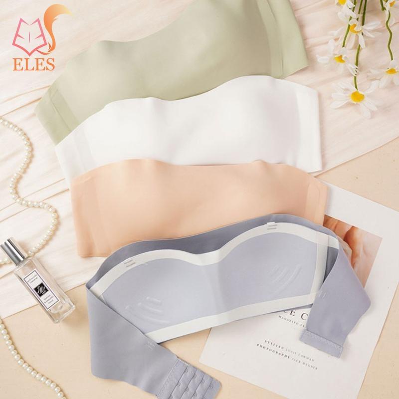 Summer Essential Wireless Bandeau Bra - Detachable Straps Non-slip Push-up Seamless & 2-in-1 Style