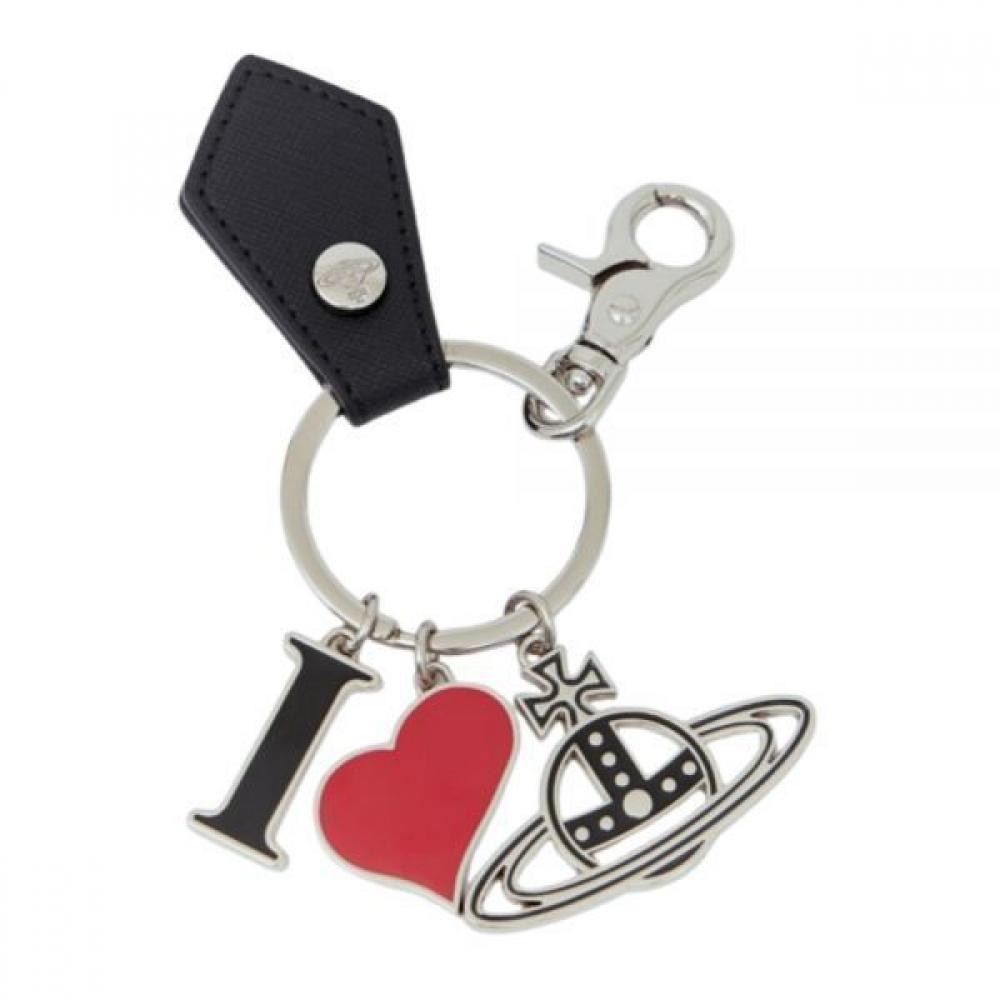 

Брелок VIvIanne Westwood I Love Orb 110554681 Black single size