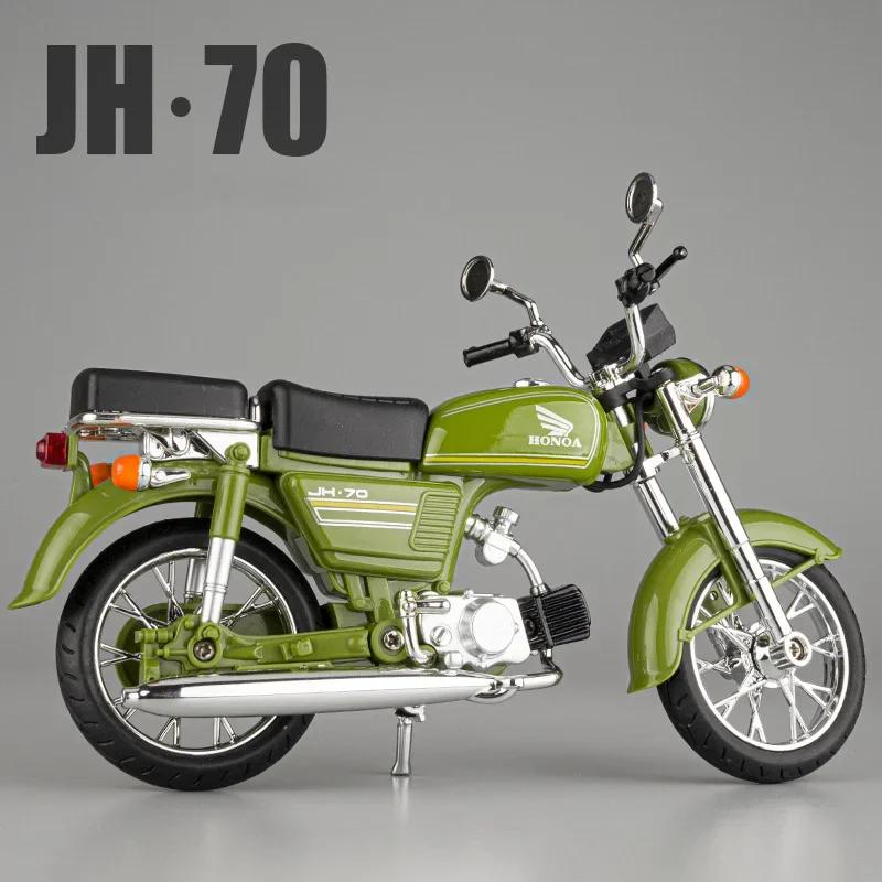 1/12 Honda JiaLing JH-70 сплав модель мотоцикла имитация литой металл уличная спортивная — фото 15