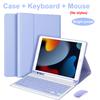 Case for iPad 7th 8th 9th 10.2-inch, Bluetooth Keyboard Case for Air 3rd Pro 10.5 Inch Magnetic Cover