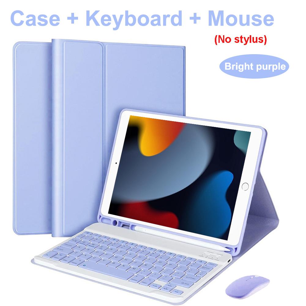 Case for iPad 7th 8th 9th 10.2-inch, Bluetooth Keyboard Case for Air 3rd Pro 10.5 Inch Magnetic Cover