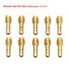 Motorcycle Carburetor Main Jets Injector Nozzle 8 Bleed Holes Pilot Jet Kit 10x