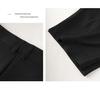 Saidi Drapey Wide-Leg Women's Suit Pants - Spring/Summer 2026 Old Money Style, Slim Straight Scythe Casual Pants