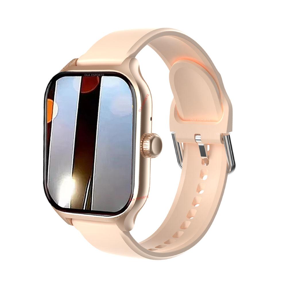 Smart Watch Android IOS Phone 2.01 Inch Color Screen Bluetooth Answer Call Fitness Watches Tracker Smartwatch Women Men New
