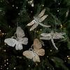 Weihnachtsbaumschmuck Glitzerkugel Rentier Schneeflocken Anhänger Weihnachtsbaumdekorationen Neujahrsparty Deko Navidad