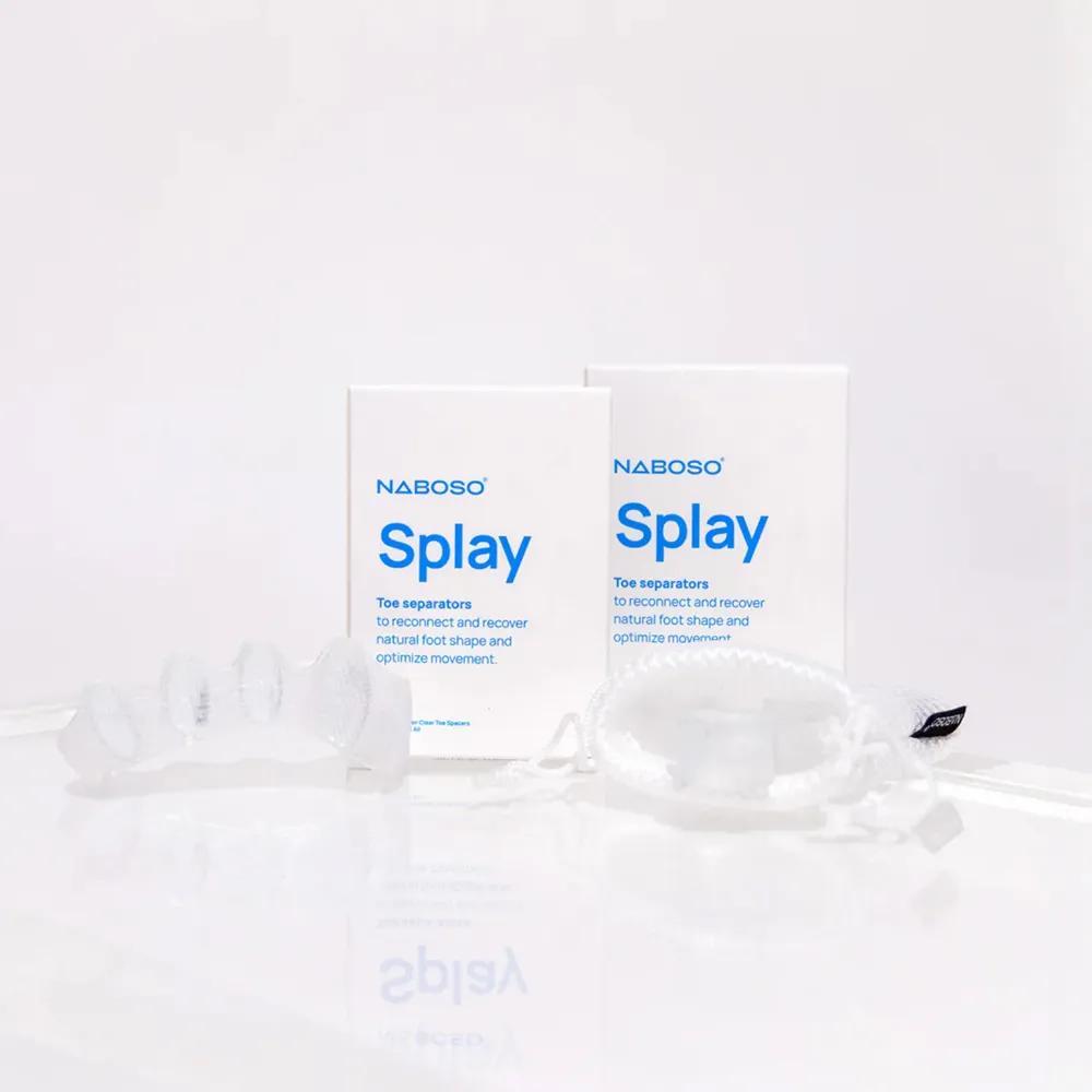NABOSO Toe Spacers (Clear/Blue) Clear