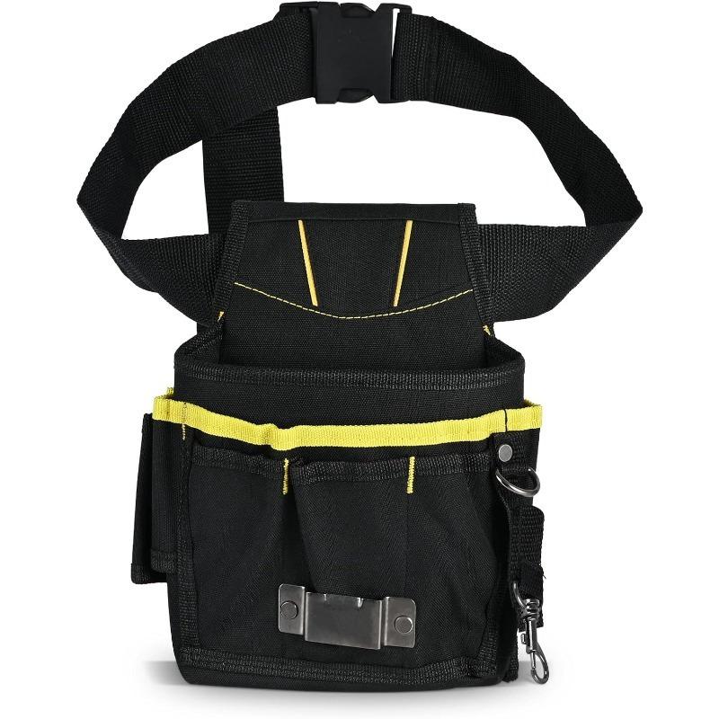 

Professional Car Wrap Tool Bag Waterproof Utility Pouch Work Waist Belt Bag Window Tint Squeegee Holder Storage Holder Organizer чёрный