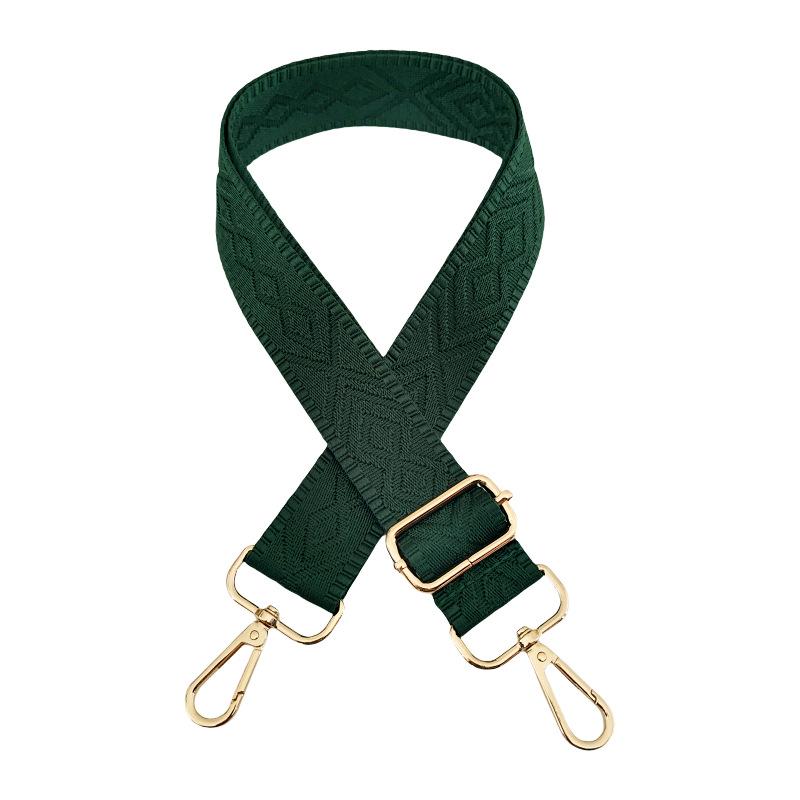 3,8 cm Diamantprydd Enfärgad Bred Axelrem/Axelremsväska för Väskor