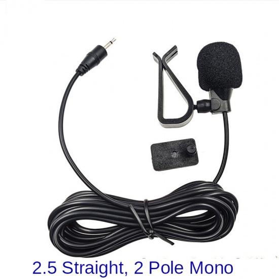 

Автомобильная аудионавигация, разъем для микрофона 3,5 мм, разъем для подключения внешнего проводного микрофона, авто DVD-радио, всенаправленный, длина 3 м 2.5-2-I