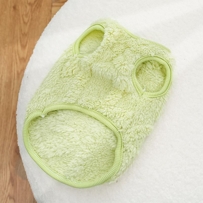 Winter Warm Plush Dog Sweater - Soft Puppy Coat Jacket for Small Medium Dogs Cats, Chihuahua Teddy Costums Dog Supplies MWTJK05