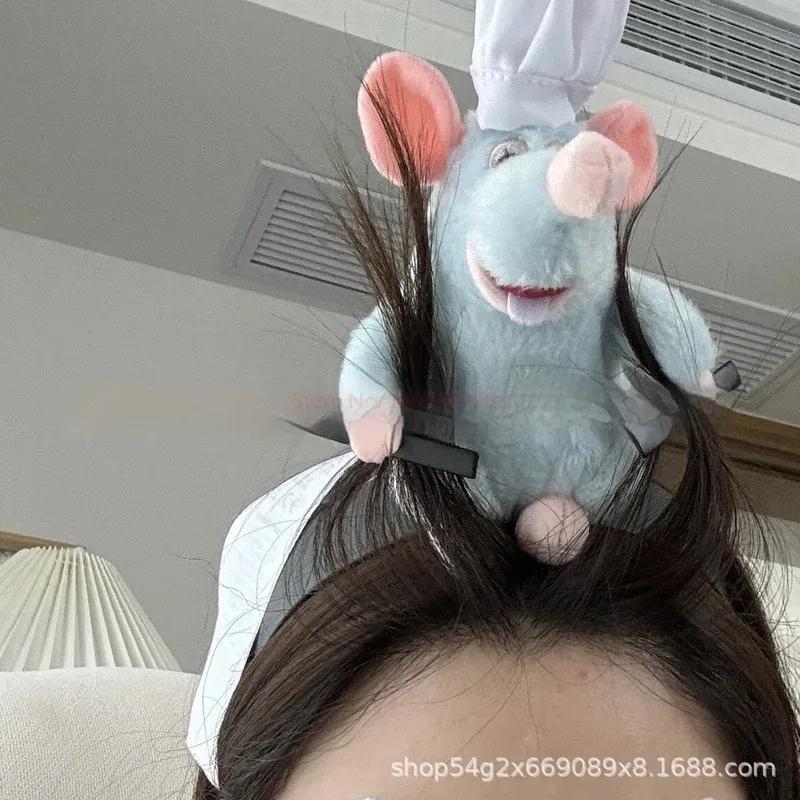 Ratatouille Remy Plüsch Koch Cartoon Maus Stirnband Haarspange Foto Kopfschmuck Kreativer Aufsatz Entwickelt Für Mädchen Geburtsdatum Geschenke