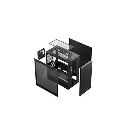 Deepcool | Macube 110 | Black | Matx | Power Supply Included | Atx Ps2 Length Less Than 170Mm)