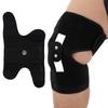 Hinged Knee Brace Support with Strap and Side Patella Stabilizers Adjustable Knee Joint Pads for Sports Pain Relief