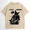 T-shirt Rétro Ateez Jongho, Produit Dérivé Ateez Golden Hour, T-shirt Ateez Tournée Mondiale 2026, T-shirt Membres Ateez Kpop, T-shirt Ateez Adrenaline