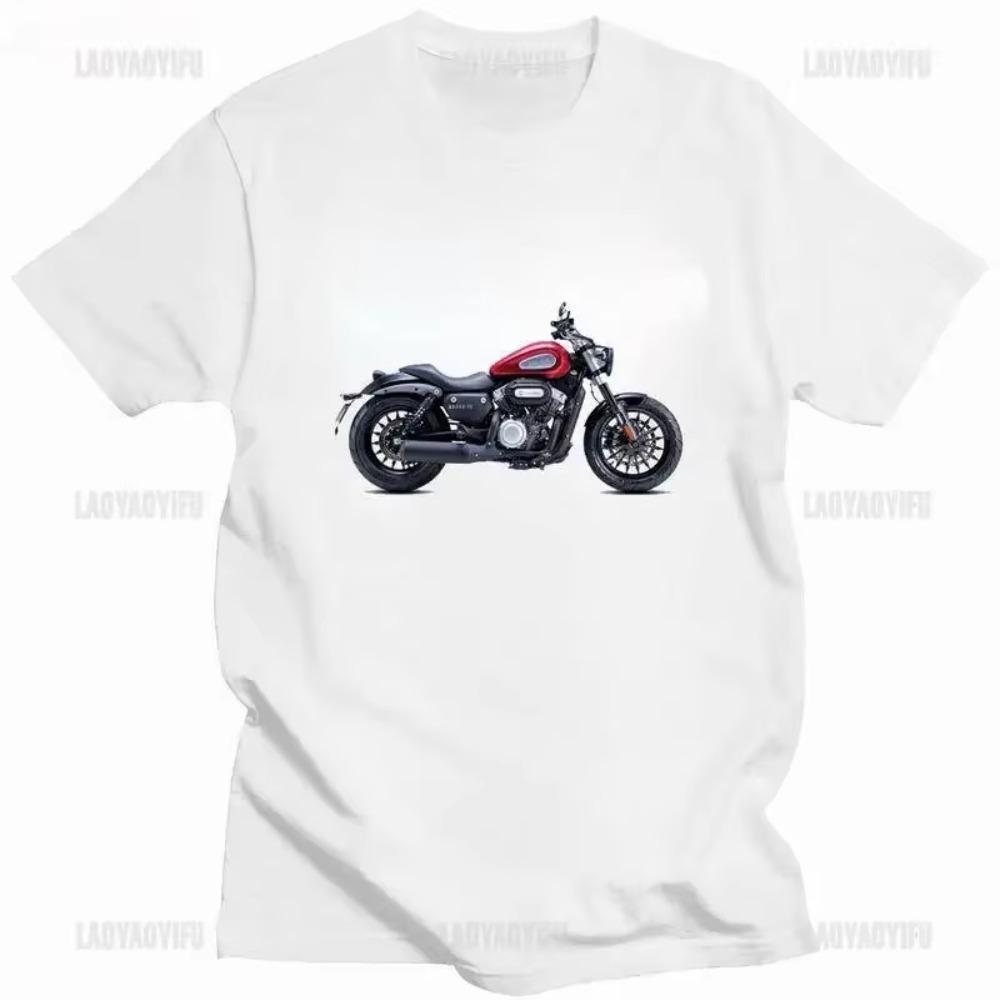 Benda Chinese Motorcycle Brand  Printed T-shirt  Classic Vintage Motorcyclist T Shirt Aesthetic Tee Harajuku  Oversized Tshirt