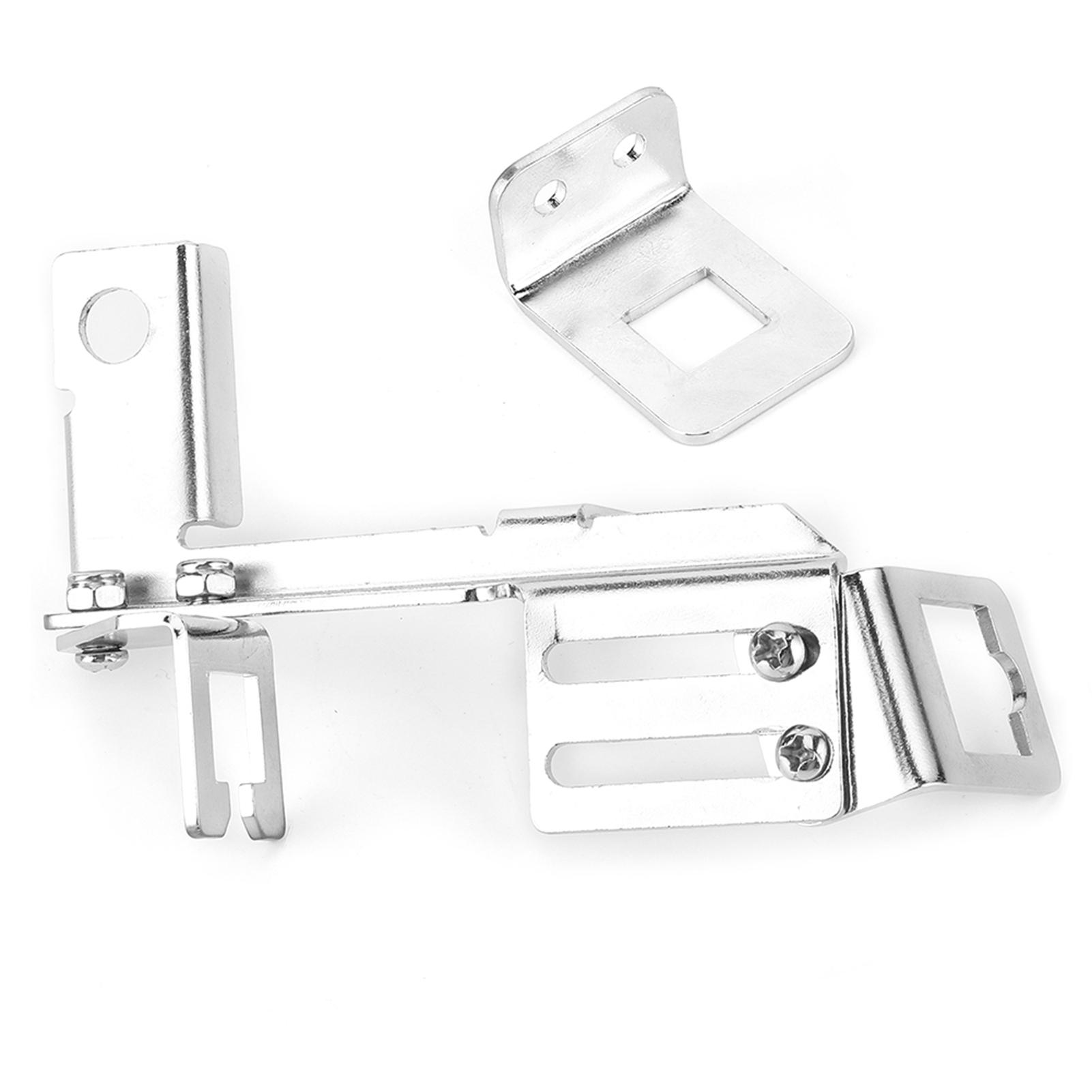 

2pcs Throttle Cable Bracket Kickdown Chrome Fits for Chevy SBC BBC Holley