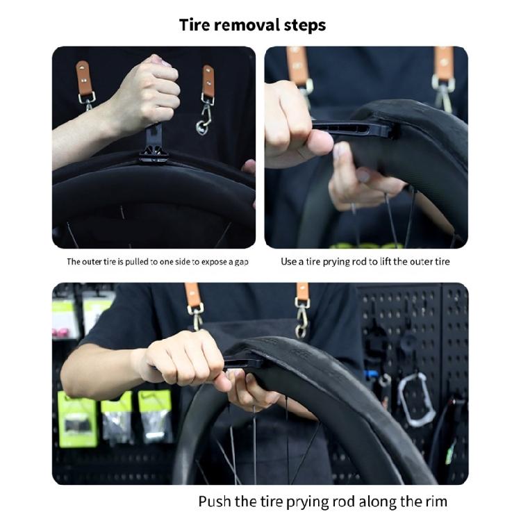 Portables Bicycles Tire Repair Levers And Pry Bar High Strengths Plastic Pry Bar Tool For Travel And Outdoor Activity