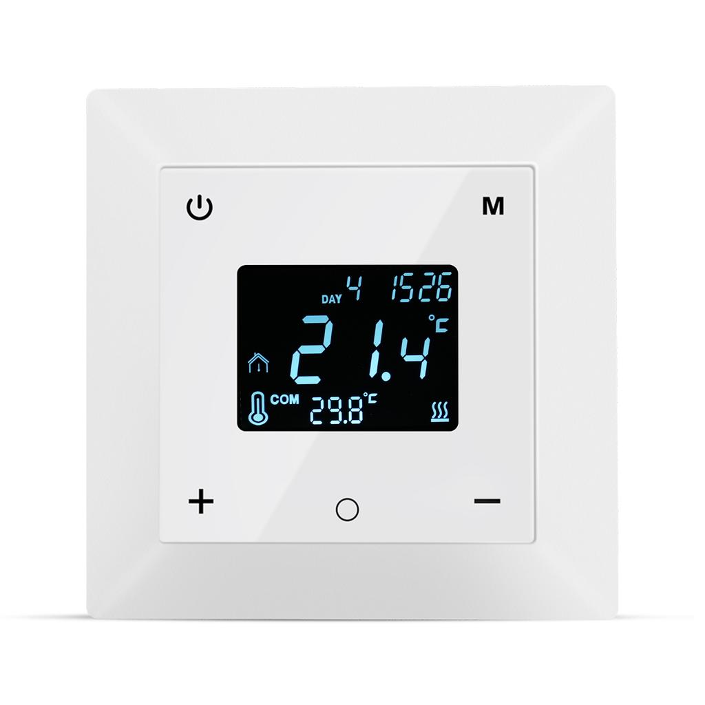 Smart Room Thermostat Programmable Heating Thermostat Detachable Thermostat Manual, Automatic, Holiday Mode, Multiple