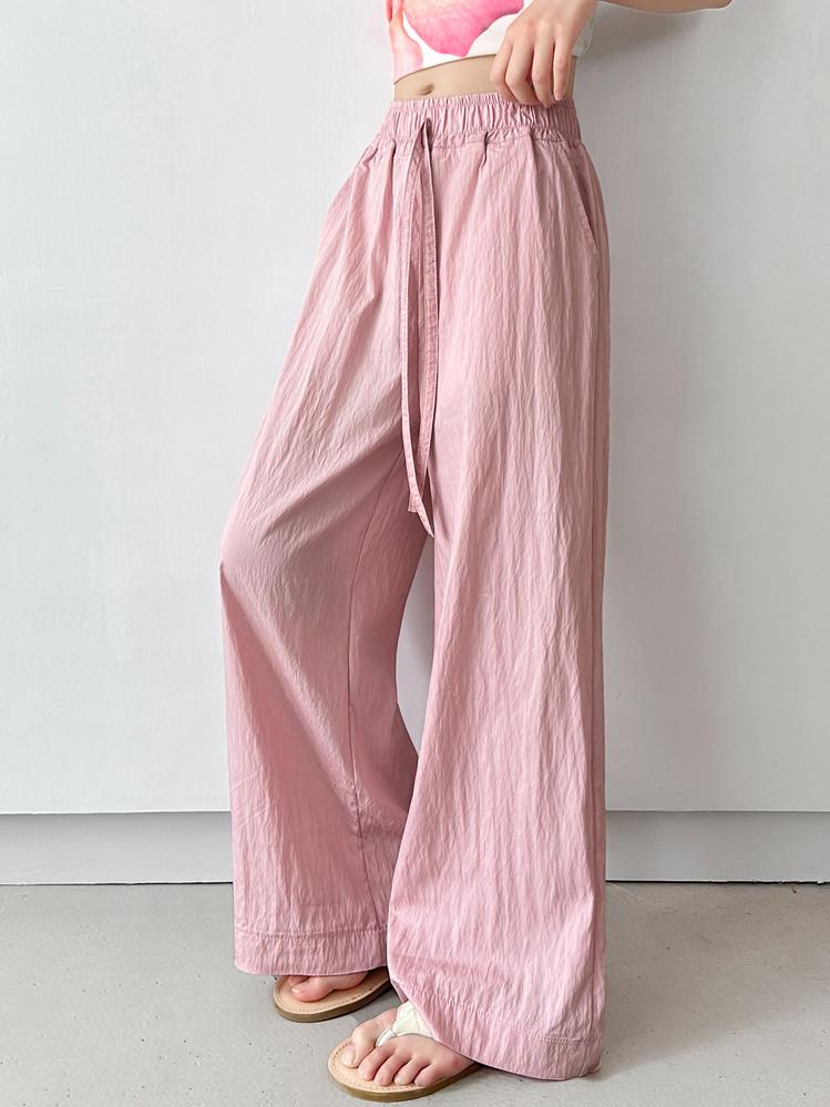 Girls' Summer Wide-Leg Loose Casual Pants, Anti-Mosquito, for Kids