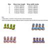 4 pcs/set Non-slip Dog Mesh Shoes Breathable Mesh Dog Sneakers Pet Net Boots  Outdoor Walking