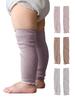 Pack Baby Leg Organic Rib Summer Cold Girls Made In Japan Silver [SOWAN] [Sowan] 3-Pair Warmers, Thin, Cotton, Knit, Protection, & Boys, (Baby Pink,