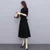 2026 Spring and Autumn New Casual Dress for Women, Elegant Slim-Fit Waist-Cinching Dress