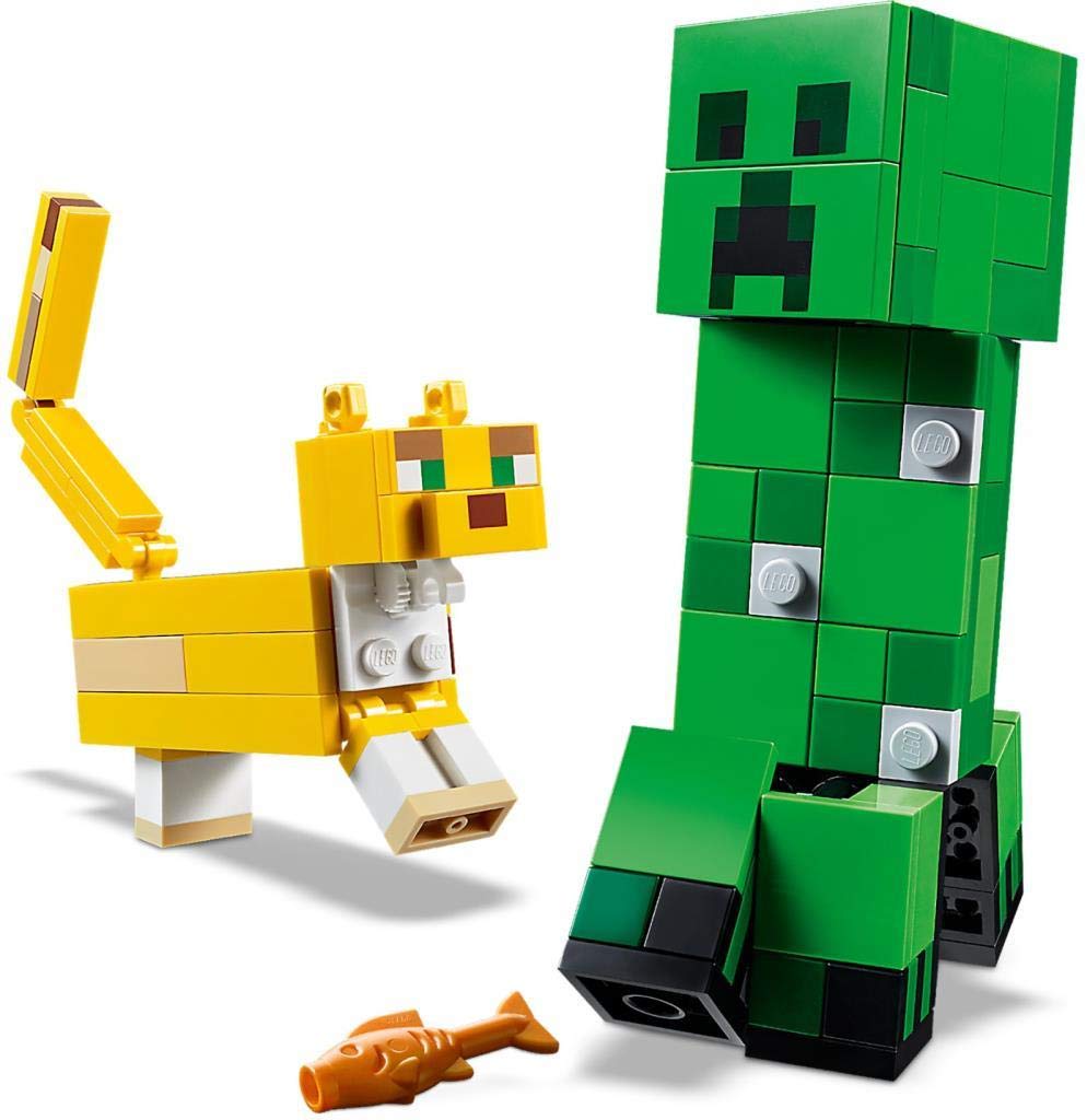 LEGO Minecraft Big Fig Creeper(TM) and Ocelot 21156