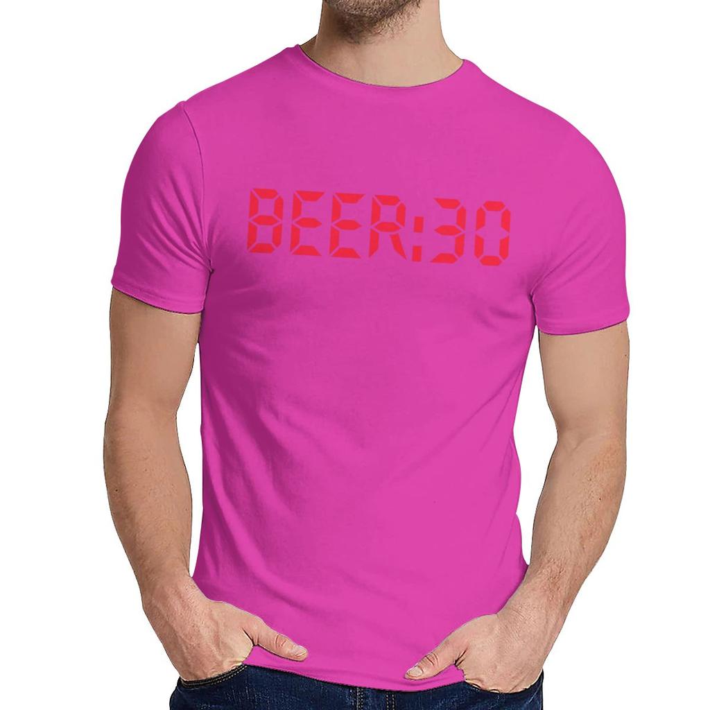 Quality Cotton Beer Oclock T Shirt Unisex Unique Design Nice Classic Round Neck Camiseta