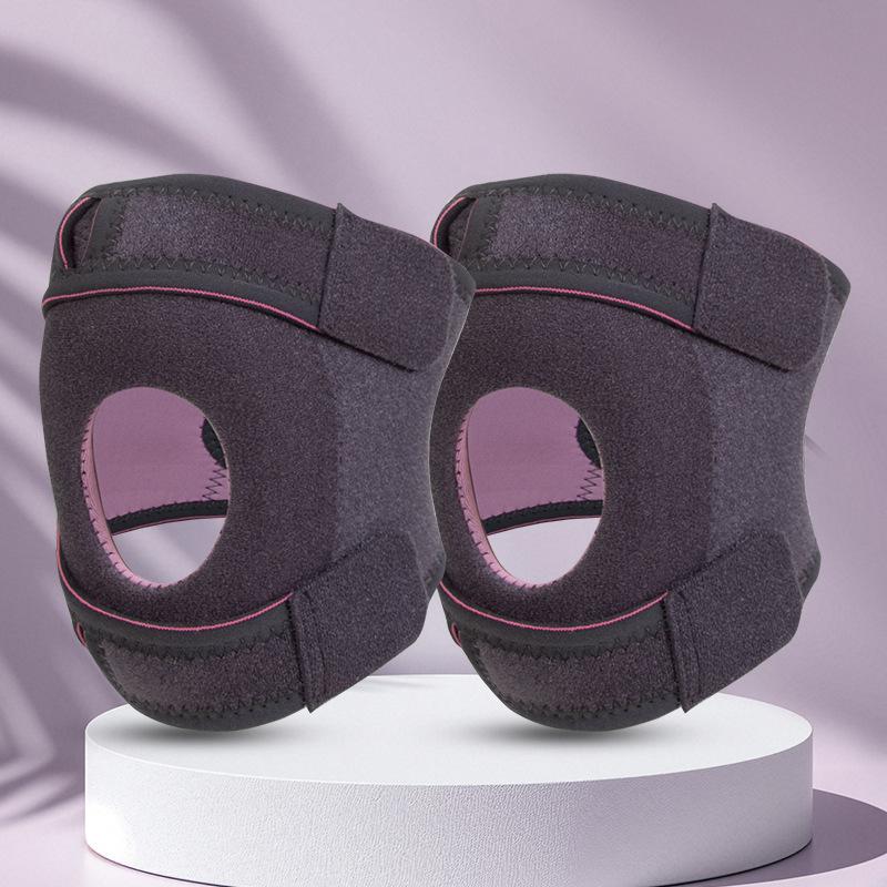 Sports Knee Pads High Elasticity  Thickened  Non Slip  Breathable  Fitness Basketball Protective Gear for Men and Women