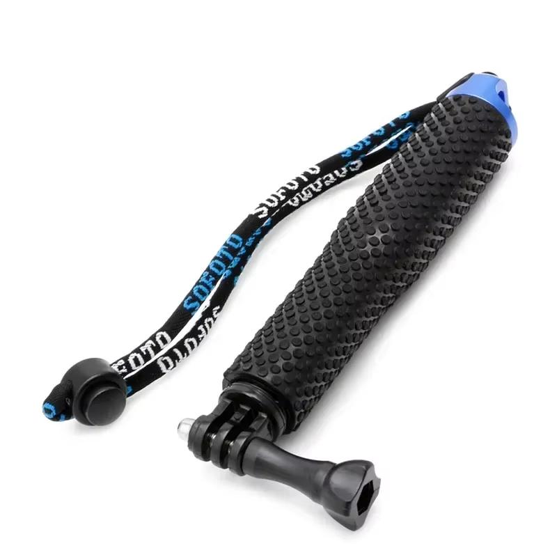 Extendable Pole Mini Selfie Stick Waterproof Monopod Blue for GoPro Hero13/12/11/10/9/8 Action Video Cameras Outdoor Photography 7