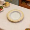 Refrigerator Magnet Decoration Multifunctional Resin Ornaments Miniature Tray Pinch Base Simulated Food Toy Decor Durable Macaron Gradient Color