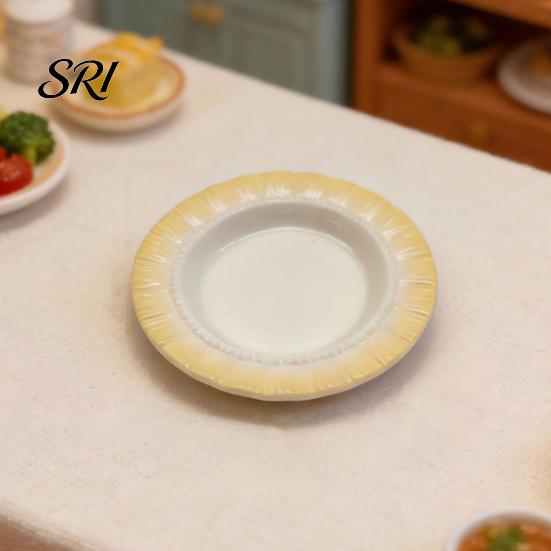Refrigerator Magnet Decoration Multifunctional Resin Ornaments Miniature Tray Pinch Base Simulated Food Toy Decor Durable Macaron Gradient Color