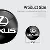8/12Pcs Car Logo Door Shock Absorbing Pad Gasket Sticker For Lexus UX RX300 LX470 NX300 ES300h IS300h GS300 IS350 IS200 NX GX460