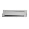EDM-Plates for EDM Mailboxes 25.4 X 7.5 Cm Silver Aluminum