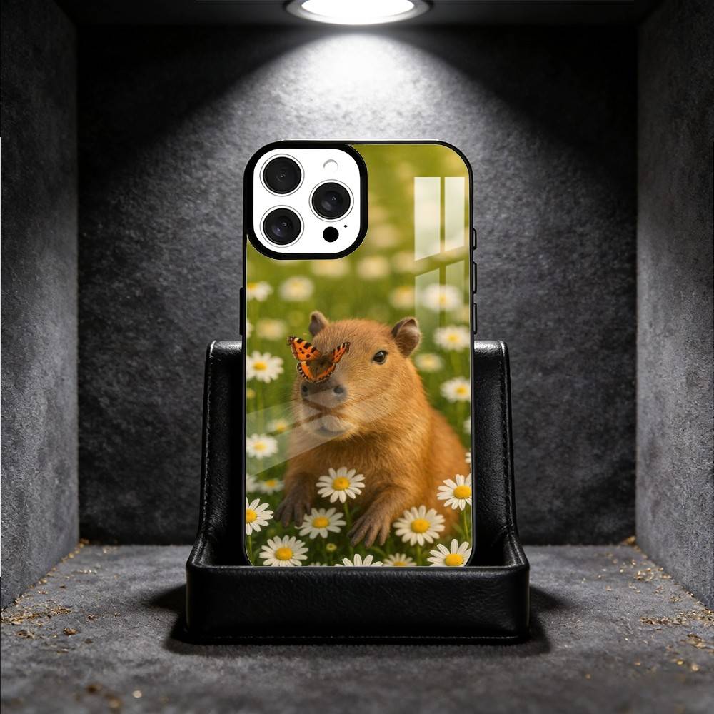 Funny Cute Pet Capybara Phone Case For iPhone 14,16,15,13,17,12,Plus,Pro,Max Magnetic For Magsafe Frosted Cover