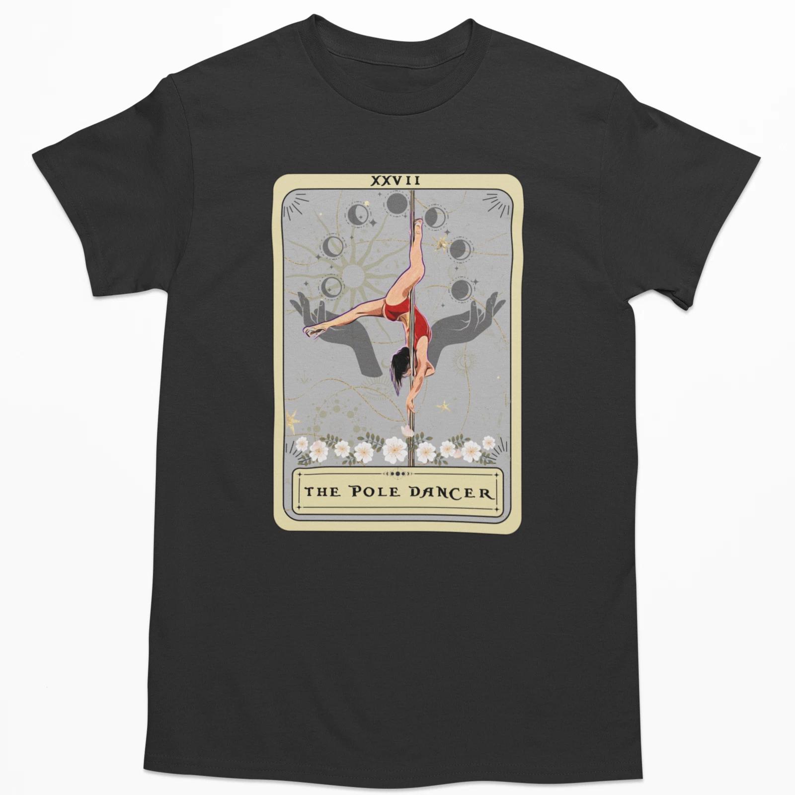 Pole Dancing Tarot Card Shirt, Pole Dancer Gift M