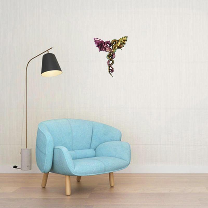 DIY Couple Dragon Ornament Silicone Mold, Crystal Resin Epoxy Mould Handmade Home Wall Decor Craft Making Tool Gift