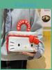 Hello Kitty Cartoon Pu Makeup Bag With Large Capacity For Daily Use