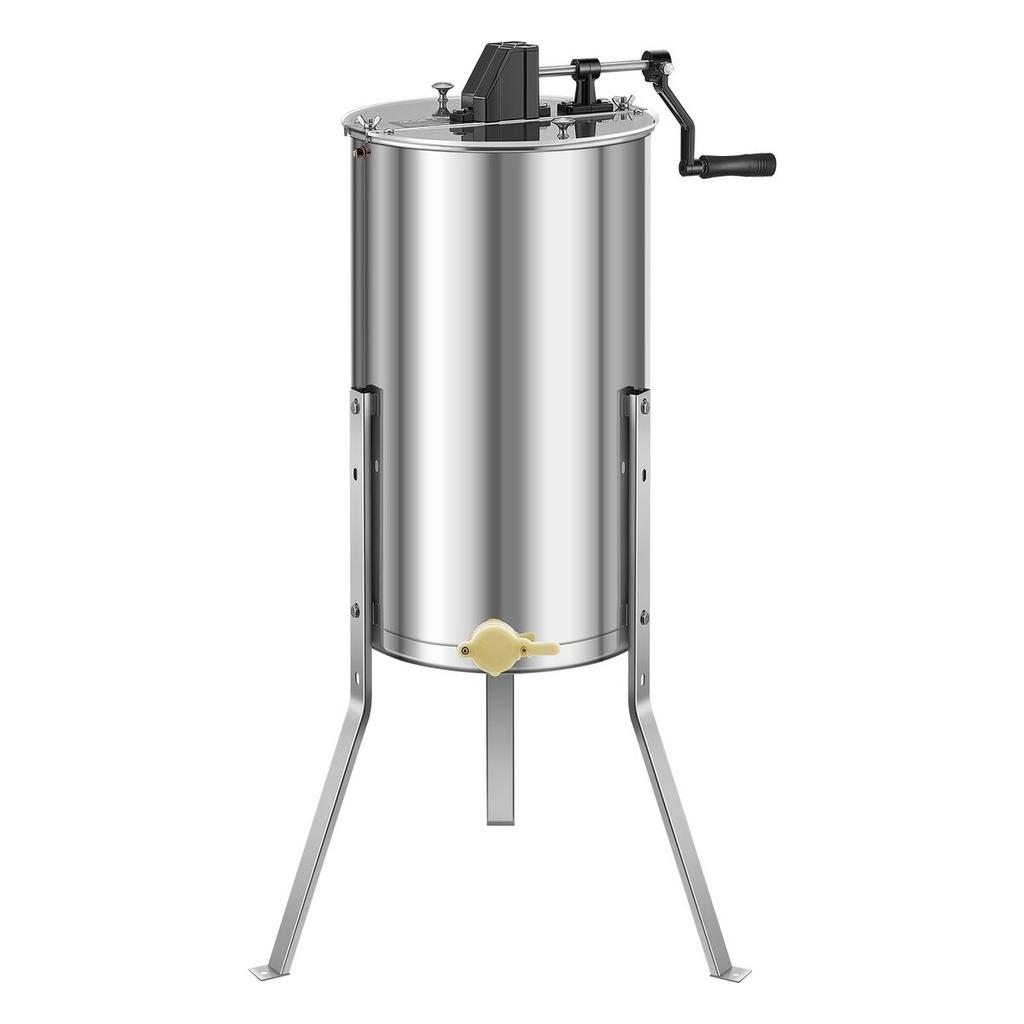 Manual Honey Extractor 2 Frame Honey Spinner Beekeeping Stainless Steel