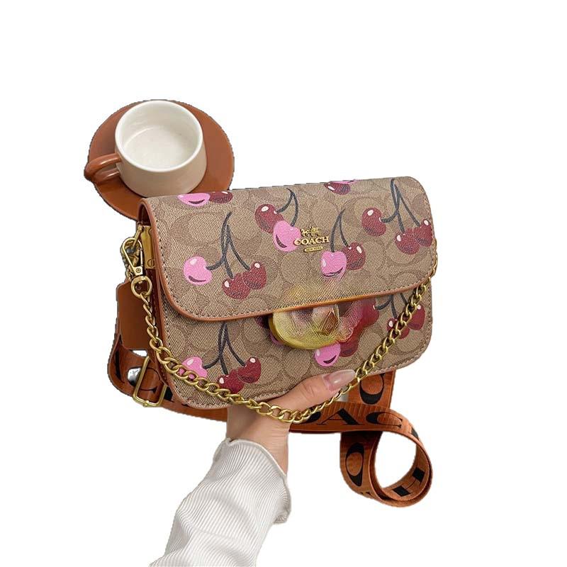 Damen 2025 Stilvolle High-End Kleine Quadratische Umhängetasche mit Vielseitigem Druck