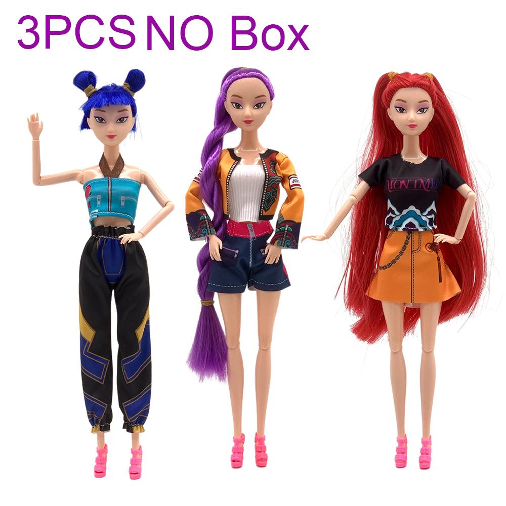 NEW  Anime KPop Demon Hunters Doll Vinyl Toy Rumi Mira Zoi Character Vinyl Birthday Gift Fan Gifts  Seling Action Figure