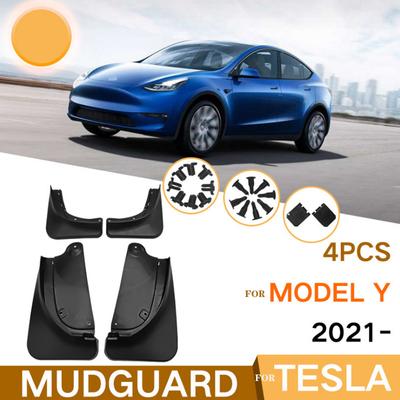 Auto Schmutzfänger Spritzschutz Kotflügel für Tesla Model Y -2023 Vorne Hinten