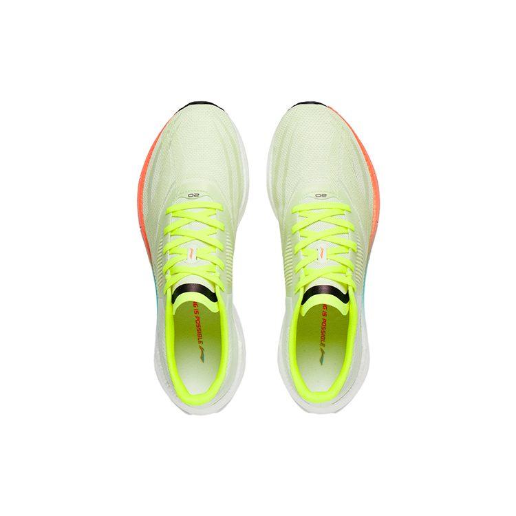 Li Ning Super Light 20 Versatile Abrasion Resistant Breathable Low Top Running Shoes Men's Light Fruit Green ARBT001-5