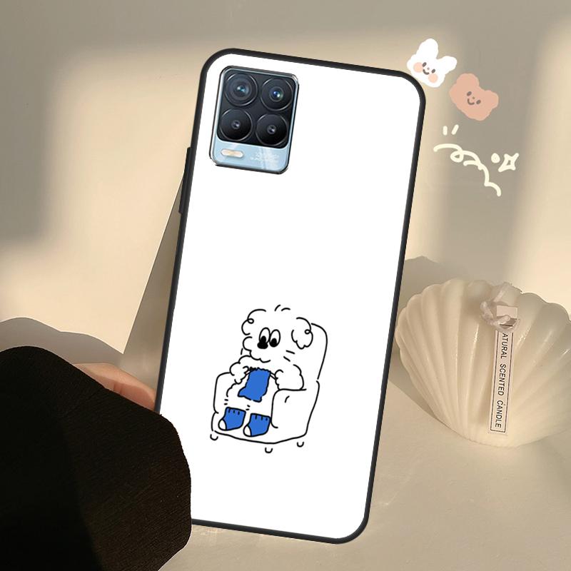 

Чехол с простыми штрихами для Realme 9 8 Pro 8i 9i GT Master GT Neo 2 3, чехол для OnePlus 9 Pro 10 Pro Nord2 9R OnePlus 10Pro