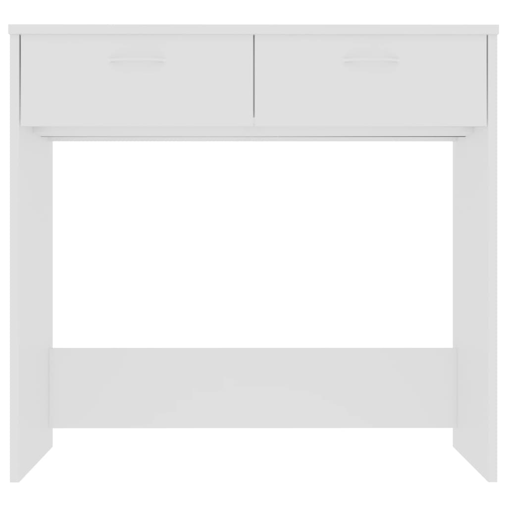 VidaXL Schreibtisch Weiß 80×40×75 cm Holzwerkstoff