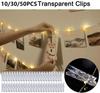 2/5/10M Photo Clip LED String Light Warm White for Room Party 3AA Battery Operated Fairy Strip Light Wedding Birthday Party Lamp