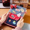 Denim Cloth Notebook Diary DIY Journal Notebook Scrapbook School Study Stationery Gift For Kids Students