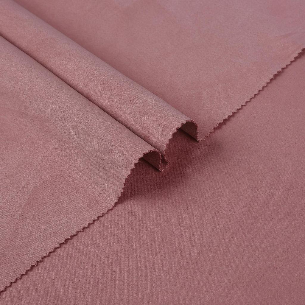 Double-Sided Lambskin Fleece 330g: Suede-Textured Faux Leather, Deer, Chicken Skin Fleece for Shoes, Clothing, and Luggage Fabric.