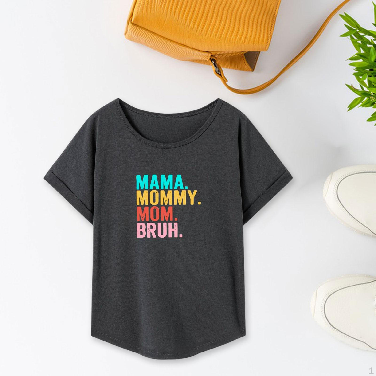 

Футболка для женщин, базовая футболка с круглым вырезом