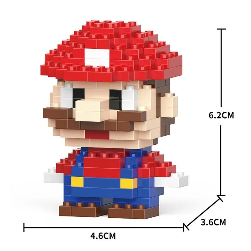 Cartoon Building Blocks, Animal Dolls, Educational Assembling Toys, Ornaments, Small Particles, Children's Birthday Gifts